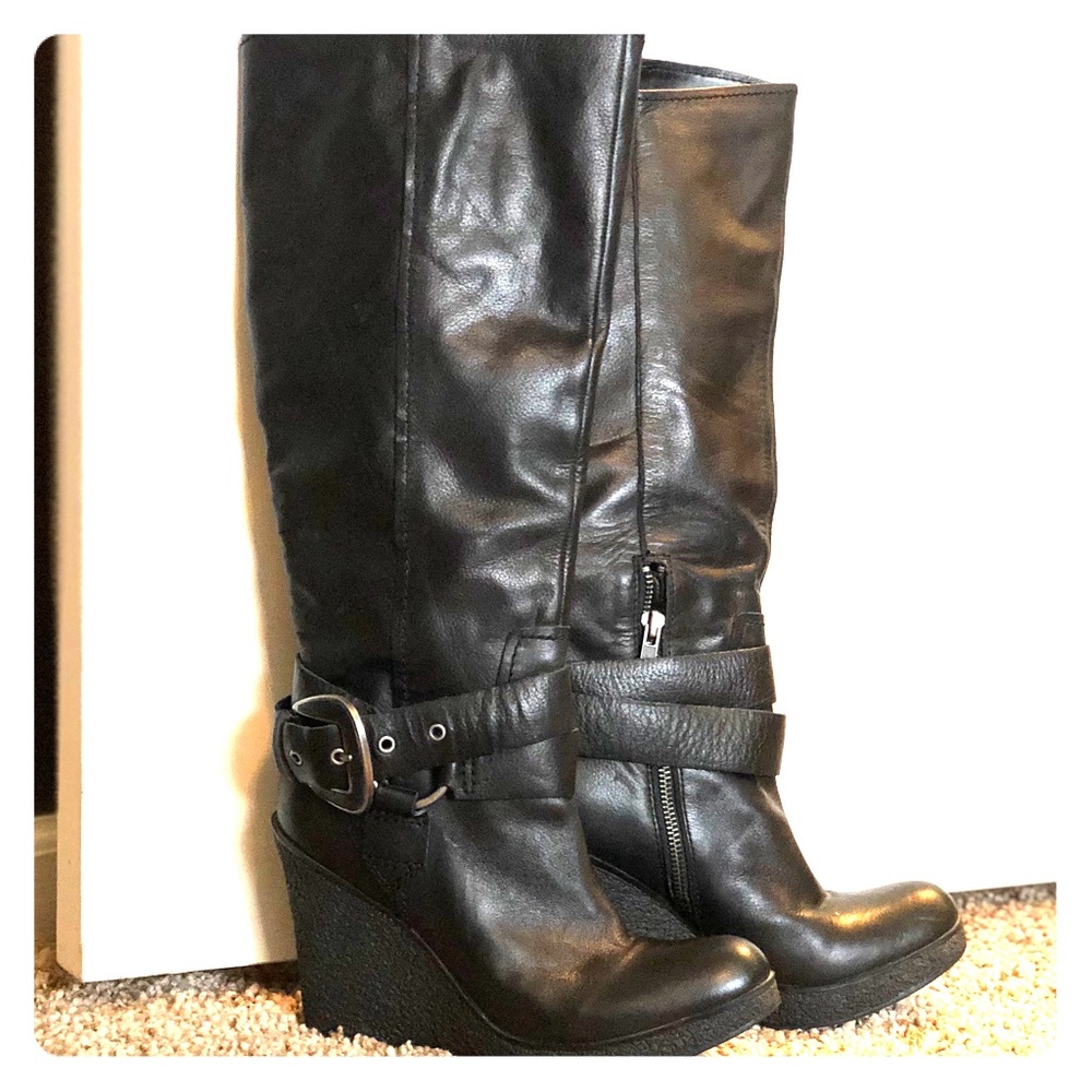 Nine West R-Souza Wedge Boots